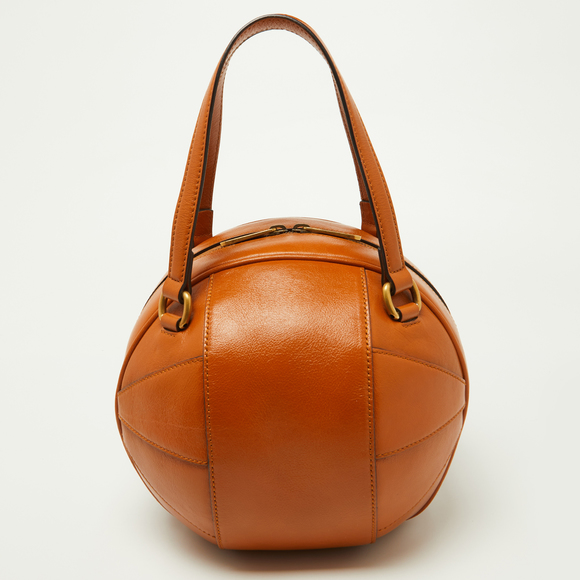 GUCCI Tangerine Leather Piuma Lux Energy Tifosa Bag - Picture 4 of 8